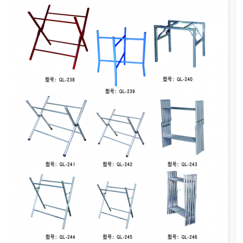 勝芳折疊桌架批發(fā) 便攜折疊桌架 租房小戶型方桌子桌腳架簡約折疊桌腿支架大排檔桌架鐵桌腳架子不銹鋼圓桌架 強利家具批發(fā)