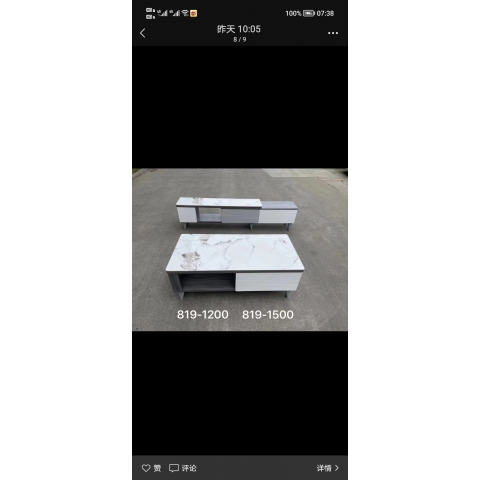 勝芳家具批發(fā)，巖板茶幾電視柜，巖板餐臺，時尚家具北歐家具，輕奢家具，冠榮家具