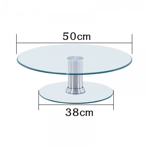 勝芳批發(fā)鋼化玻璃轉(zhuǎn)盤挖洞玻璃轉(zhuǎn)盤車彩玻轉(zhuǎn)盤加餐臺(tái)